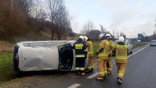 ? Nowa Wieś / DK19. Volkswagen na boku