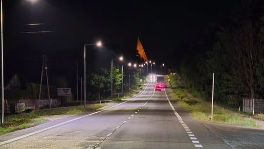 Nowe oświetlenie na DK28 w Potoku uruchomione