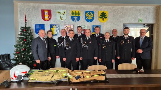 Nowe wyposażenie dla OSP z powiatu krośnieńskiego w ramach programu OLiOC