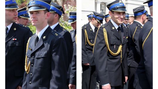 Nowi oficerowie w Komendzie Miejskiej PSP w Krośnie