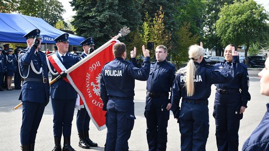 Nowi policjanci dołączyli do garnizonu podkarpackiego [ZDJĘCIA]