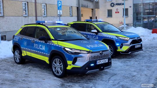 Nowoczesne radiowozy w służbie krośnieńskiej drogówki Nowoczesne radiowozy w służbie krośnieńskiej drogówki