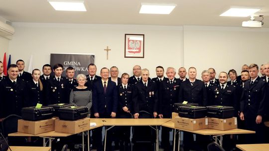 Nowoczesny sprzęt już w jednostkach OSP z gminy Chorkówka