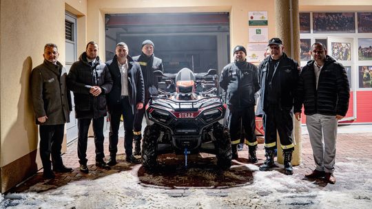 Nowy quad ratowniczy dla OSP Odrzykoń