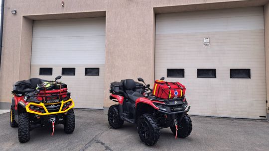 Nowy quad ratowniczy w OSP KSRG Dukla