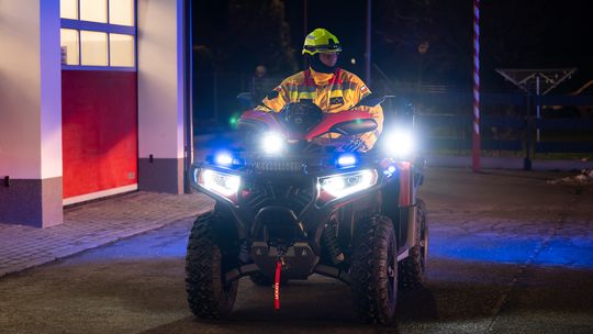 Nowy quad ratowniczy w OSP KSRG Pustyny