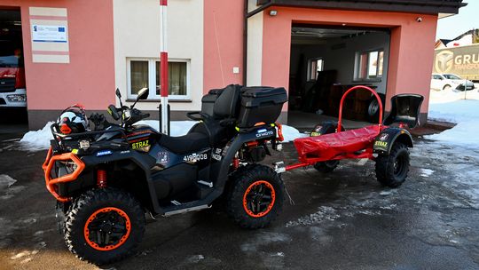 Nowy quad wzmacnia gotowość operacyjną OSP Haczów Nowy quad wzmacnia gotowość operacyjną OSP Haczów