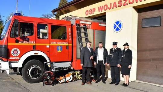 Nowy sprzęt dla strażaków OSP Wojaszówka