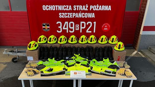 Nowy sprzęt i wyższe kompetencje. OSP KSRG Szczepańcowa kończy kluczowy projekt