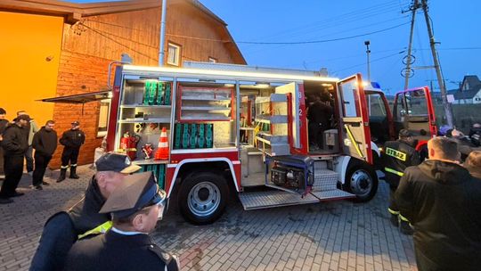 Nowy wóz dla OSP w Króliku Polskim. Steyr z napędem 4x4 już na wyposażeniu jednostki [ZDJĘCIA]