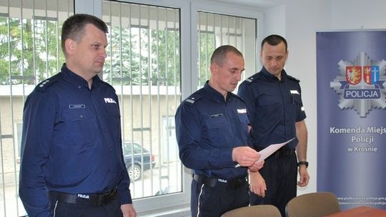 Nowy zastępca Komendanta Miejskiego Policji w Krośnie