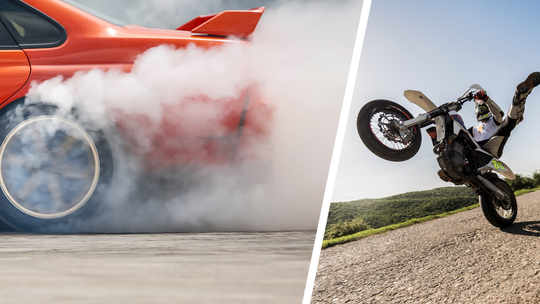 Obowiązkowe zatrzymanie prawa jazdy za drift i jazdę na jednym kole