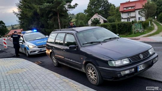 Obywatelska czujność w Posadzie Jaśliskiej. Pijany kierowca zatrzymany dzięki świadkom
