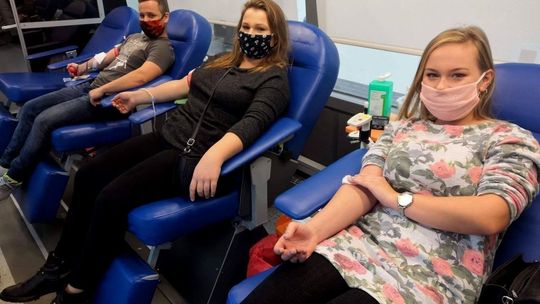 Oddali co najcenniejsze. W Głowience strażacy zorganizowali akcję krwiodawstwa