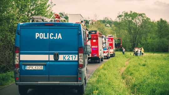 ODRZYKOŃ: Motorowerzysta zakończył jazdę w rowie