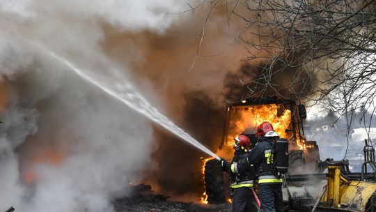 Odrzykoń: Przedświąteczna tragedia - spłonął dom z dobytkiem