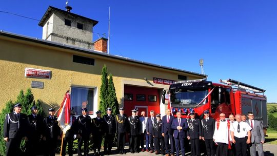 Oficjalne przekazanie samochodu Iveco Eurocargo dla OSP Kobylany