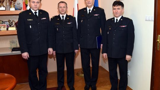 Oficjalnie st. bryg. Mariusz Bieńczak Komendantem Miejskim PSP w Krośnie