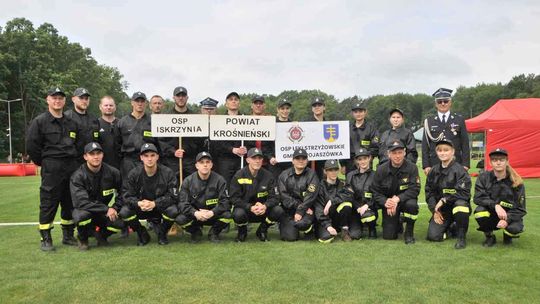 OSP Iskrzynia i OSP Łęki Strzyżowskie na VII Wojewódzkich Zawodach Sportowo-Pożarniczych