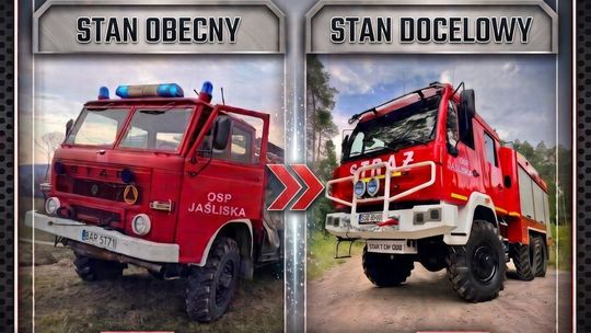 OSP Jaśliska apeluje o wsparcie. Chce zmodernizować STARa 266