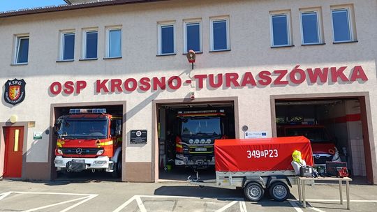 OSP Krosno-Turaszówka zyskała nowy sprzęt dzięki wsparciu Fundacji PGE