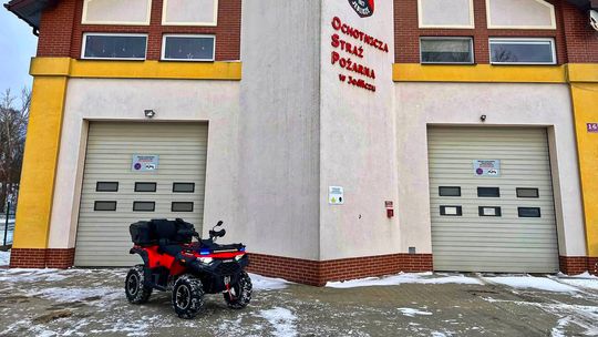 Nowy quad na wyposażeniu OSP KSRG Jedlicze