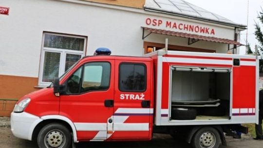 OSP Machnówka ma nowy wóz pożarniczy