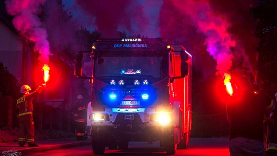 OSP Malinówka. Iveco Eurocargo zastąpiło wysłużonego Stara