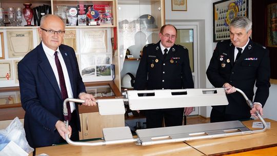 OSP z gminy Korczyna doposażone w sprzęt medyczny