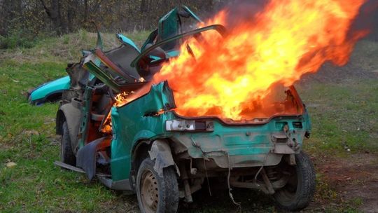 OSP Żarnowiec: Strażacy ćwiczyli z nowym sprzętem