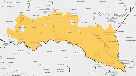 Ostrzeżenie IMGW dla powiatu krośnieńskiego i regionu. W nocy możliwe przymrozki