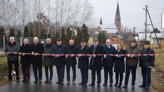 Otwarto wyremontowaną drogę Bóbrka - Chorkówka