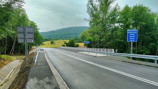Otwarto wyremontowany most na trasie pomiędzy Duklą, a Gorlicami