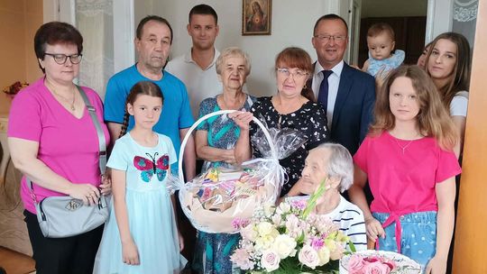 Pani Wanda z gminy Chorkówki skończyła 100 lat