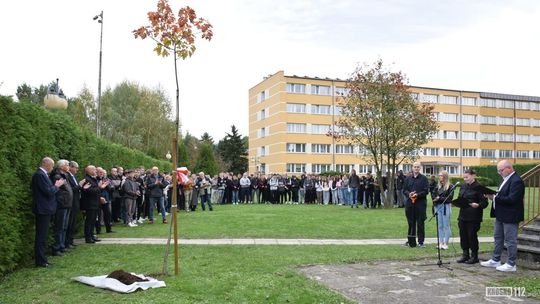 Patrona Zespołu Szkół w Iwoniczu upamiętni mural. Młodzież realizuje też inne projekty