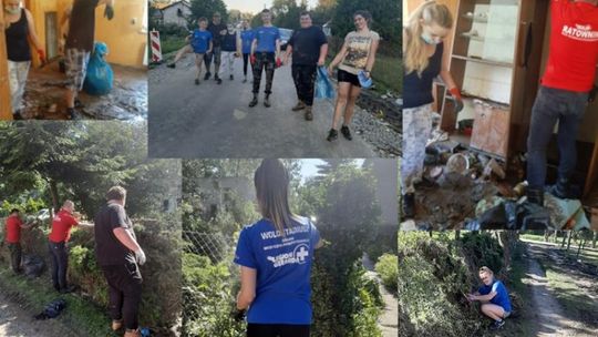 PCK, OSP w Dukli, Rogach i Fundacja Wsparcie112 organizują pomoc dla powodzian