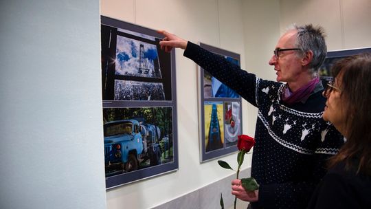 Pejzaż naftowy w obiektywie - wernisaż wystawy „Światło z Bóbrki” w RCKP Pejzaż naftowy w obiektywie - wernisaż wystawy „Światło z Bóbrki” w RCKP