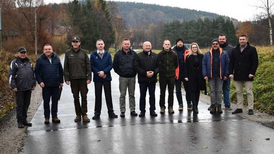 Pietrusza Wola: remont drogi dobiegł końca