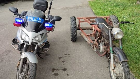 Pijany 43-latek pędził trójkołowcem przez Pielgrzymkę