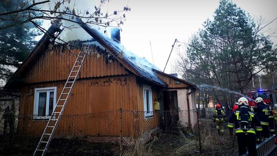 ? PILNE: Pożar pustostanu w Krośnie