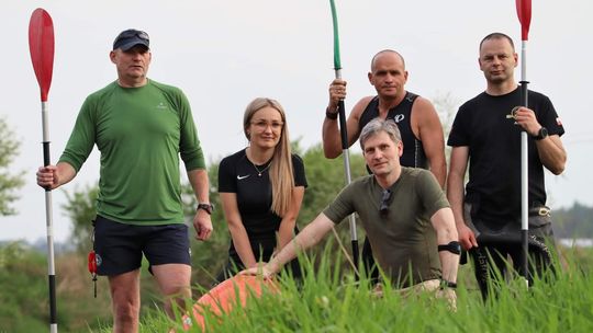 Pod naszym patronatem. Survivalowa wyprawa kajakowa od źródeł do ujścia Wisłoka