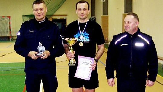 Podinsp. Robert Wróbel mistrzem Policji garnizonu podkarpackiego w tenisie stołowym