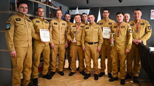 Podkarpaccy strażacy na podium mistrzostw Polski Strażaków PSP