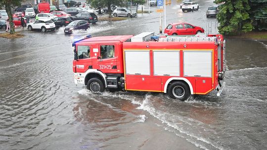 Podkarpaccy strażacy po burzach mieli już ponad 150 interwencji