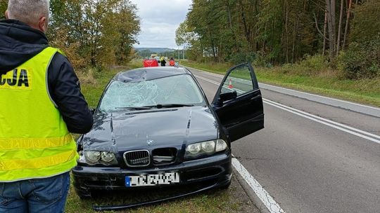 Podkarpacie. 42-letni rowerzysta zginął potrącony przez kierowcę BMW