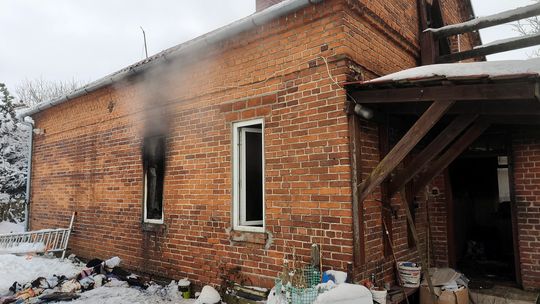 Podkarpacie. W pożarze domu zginął 75-latek