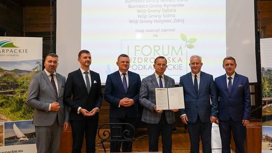 W Rymanowie-Zdroju zainaugurowano Forum „Uzdrowiska Podkarpackie”