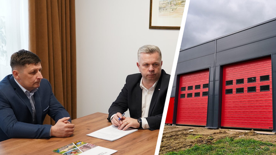 Podpisano umowę na III etap budowy remizy OSP Potok