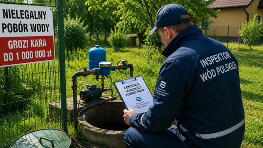Polacy coraz częściej pobierają wodę nielegalnie. Wody Polskie sypią wysokimi karami