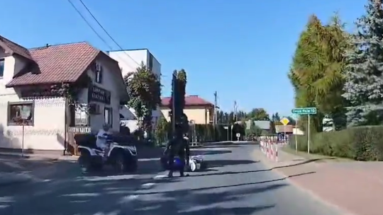 Policja szuka sprawcy wypadku w Zarszynie [WIDEO]